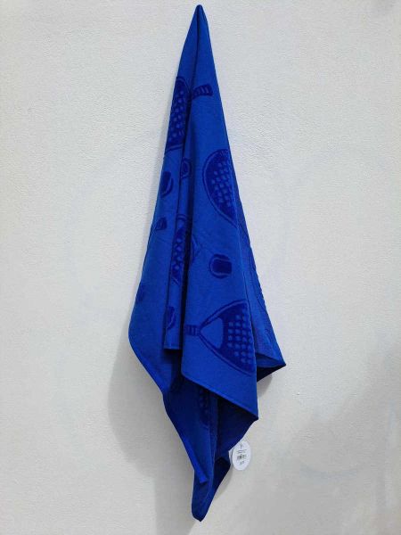 Εικόνα της Noidinotte Βαμβακερή Ρουά Πετσέτα Θαλάσσης "Τέννις" 170X90.