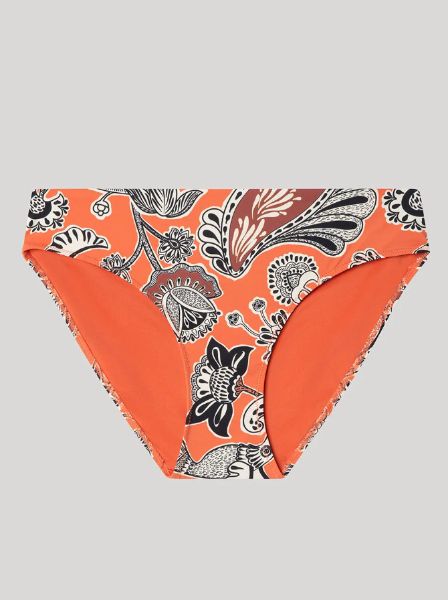 Εικόνα της Gisela Κεραμιδί Εμπριμέ Slip Μαγιό.