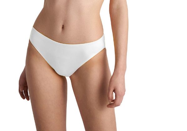 Εικόνα της Blu4u Bikini Slip Λευκό.