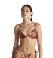 Εικόνα της Blu4u Bikini Top Animal Print Καφέ Λεοπάρ 25366288-19