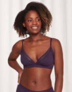 Εικόνα της Sloggi Go Ribbed Bralette Μελιτζανί.