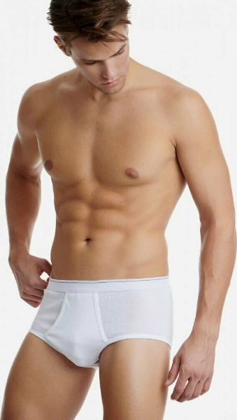 Εικόνα της Walk Ανδρικά Σλιπ Λευκά Μονόχρωμα 2Pack W1780-2