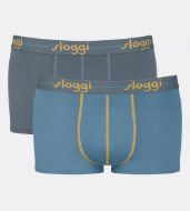 Εικόνα της 2Pack Sloggi Men Start Hipster Ραφ/Ανθρακί Boxer.