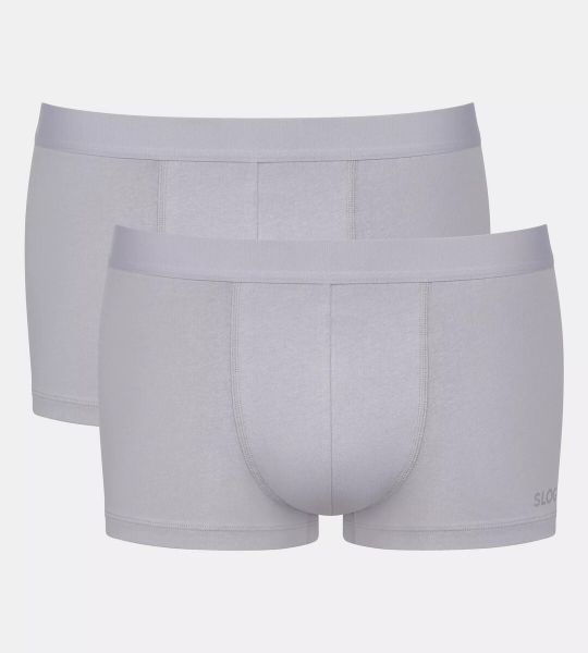 Εικόνα της 2Pack Γκρι Βαμβακερά Boxer Sloggi Go ABC Hipster.