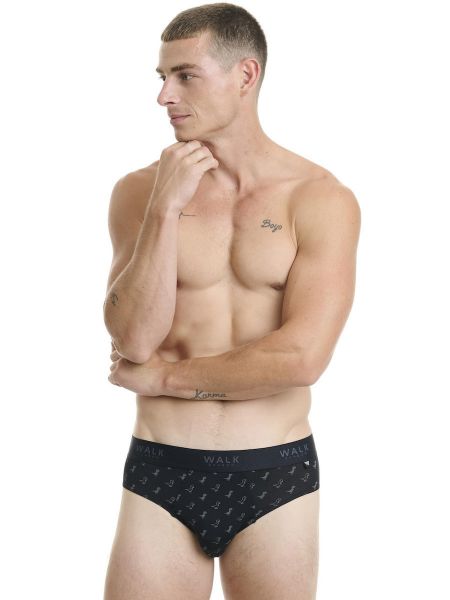 Εικόνα της Walk Bamboo Ανδρικό Σλιπ Πολύχρωμο με Σχέδια W1775-19_MULTI