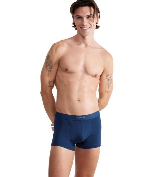 Εικόνα της Sloggi Ever Ease Ανδρικά Μποξεράκια Μπλε 2Pack 10222379-6312