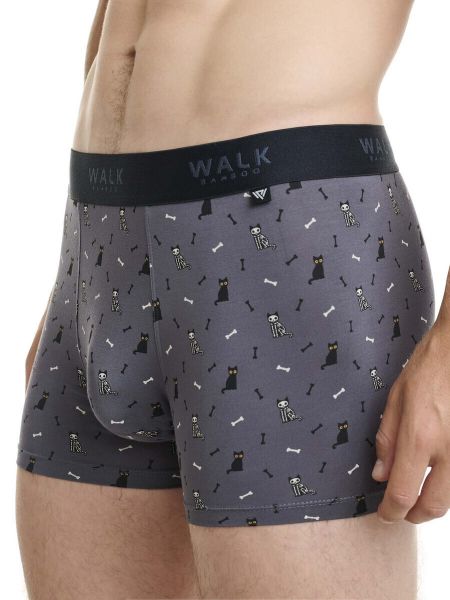 Εικόνα της Walk Bamboo Ανδρικό Μποξεράκι Πολύχρωμο με Σχέδια W1770-66_MULTI