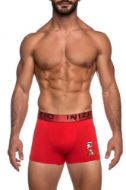 Εικόνα της Inizio Ανδρικό Μποξεράκι Κοκκινο με Σχέδια 4500-30