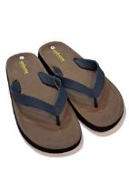 Εικόνα της Noidinotte μπλε/ταμπά ανδρικές σαγιονάρες.