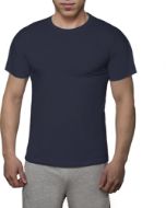 Εικόνα της Μπλε ανδρική φαρδιά φανέλα τύπου T-Shirt.