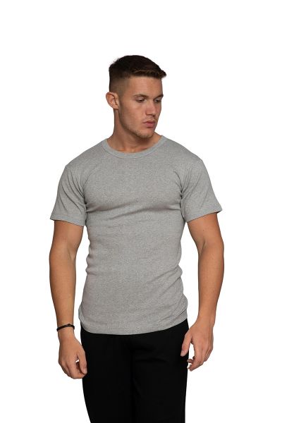 Εικόνα της Nina Club 56 Ανδρική Φανέλα Κοντομάνικη σε Γκρι Χρώμα