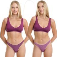 Εικόνα της Walk Γυναικεία String 2Pack Multicolour W2013-66