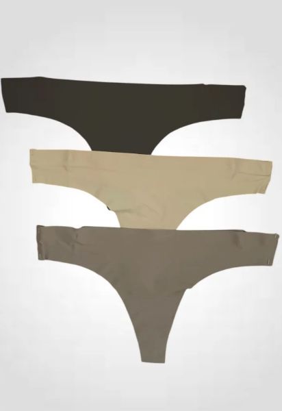 Εικόνα της 3 Pack Ider Laser Cut String Μαύρο/Μπεζ/Γκρεζ.