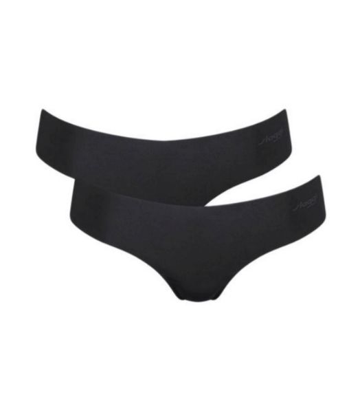 Εικόνα της 2 Pack Sloggi Zero Microfibre Hipstring Μαύρα.
