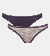 Εικόνα της Sloggi Go H Mini Βαμβακερά Γυναικεία Slip 2Pack 10207411-V010