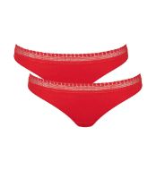 Εικόνα της 2 Pack Sloggi Go Ribbed Brazil Κόκκινα.