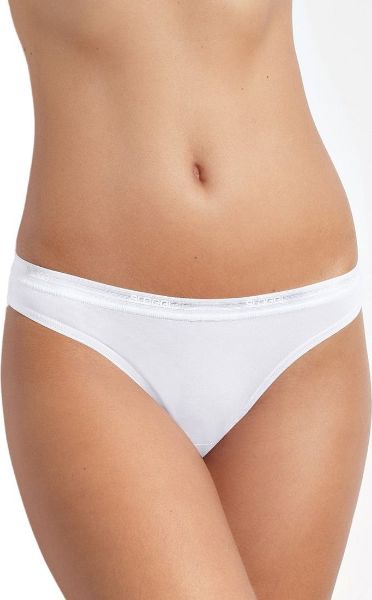 Εικόνα της Sloggi Myday Mini Βαμβακερό Γυναικείο Slip Λευκό 10106615-0003