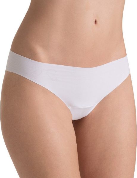 Εικόνα της Sloggi Invisible Light Ultra Soft String Χωρίς Ραφές σε Λευκό χρώμα 10100135-0003