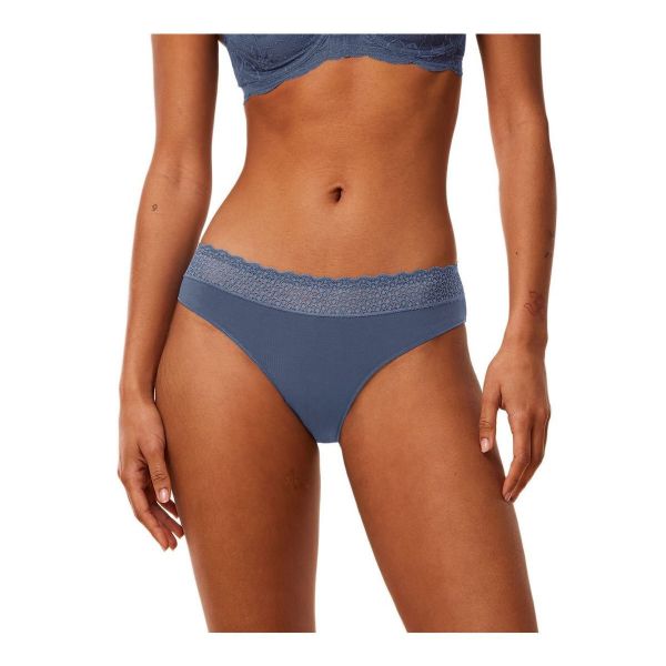 Εικόνα της Triumph Feel Modal Tai Βαμβακερό Γυναικείο Slip Cloudy Blue 10214403-00XX