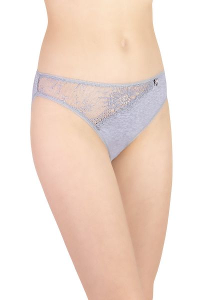 Εικόνα της Elite Form Γκρι Slip Με Δαντέλα.