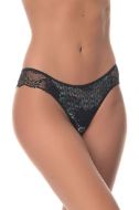 Εικόνα της Milena by Paris Γυναικείο Brazil με Δαντέλα Μαύρο 008449