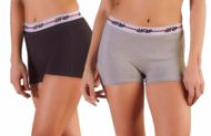 Εικόνα της Wrap 2Pack Boxer Black/Grey Γυναικεία.