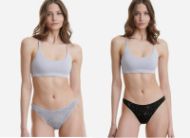 Εικόνα της 2 Pack Walk Bamboo Brazilian γκρι/μαύρο με σχέδια.