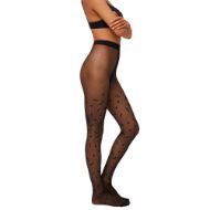 Εικόνα της Ysabel Mora Γυναικείο Καλσόν 20 Den Μαύρο με Print 16608