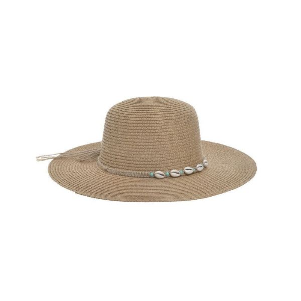 Εικόνα της BLE ΚΑΠΕΛΟ ΨΑΘΙΝΟ ΣΕ ΜΠΕΖ ΧΡΩΜΑ ΜΕ ΚΟΧΥΛΙΑ ONE SIZE 10CM (100% PAPER)