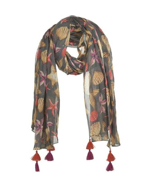 Εικόνα της BLE ΦΟΥΛΑΡΙ/ΠΑΡΕΟ ΓΚΡΙ ΜΕ ΚΟΧΥΛΙΑ 180Χ100 (100%COTTON) (ΚΩΔ.: 5-43-304-0244)