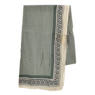 Εικόνα της BLE RESORT COLLECTION ΦΟΥΛΑΡΙ/ΠΑΡΕΟ ΧΑΚΙ/ΜΑΥΡΟ 100X180 (100%COTTON).