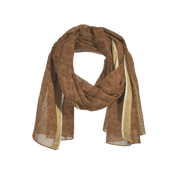 Εικόνα της BLE ΦΟΥΛΑΡΙ/ΠΑΡΕΟ ΚΑΦΕ ΜΕ ΧΡΥΣΗ ΜΠΟΡΝΤΟΥΡΑ 100X180 (100%COTTON) (ΚΩΔ.:  5-43-843-0033)