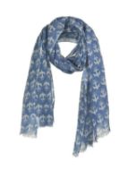 Εικόνα της BLE ΦΟΥΛΑΡΙ/ ΠΑΡΕΟ ΜΠΛΕ ΜΕ ΛΕΥΚΕΣ ΑΓΚΥΡΕΣ 100Χ180 (100% COTTON). (ΚΩΔ.: 5-43-955-0036)