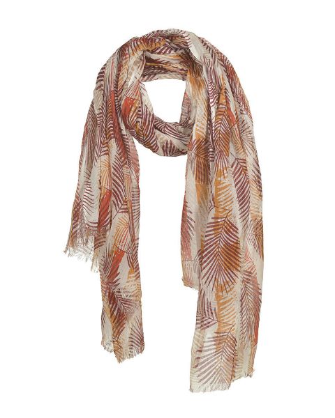 Εικόνα της Ble Resort Collection Γυναικείο Φουλάρι Καφέ 5-43-304-0237