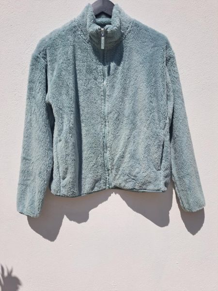 Εικόνα της Noidinotte Φυστικί Κοντό Φλις Ρομπάκι Με Φερμουάρ.