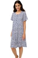 Εικόνα της Vamp Καλοκαιρινό Γυναικείο Νυχτικό Μπλε 22222