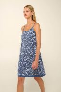 Εικόνα της Vamp Καλοκαιρινό Γυναικείο Νυχτικό Blue Raf 22056