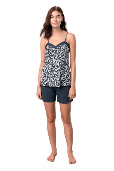 Εικόνα της Vamp Καλοκαιρινό Γυναικείο Σετ Πιτζάμας Πολύχρωμο 18173 18173