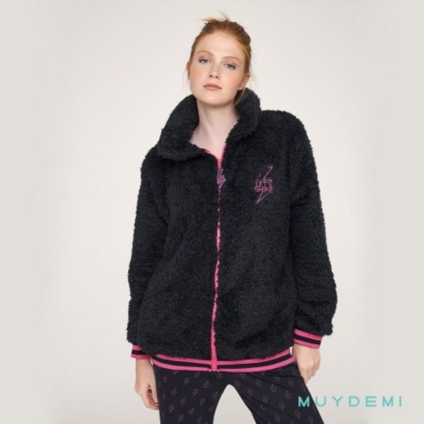 Εικόνα της Muydemi Χειμερινή Γυναικεία Ζακέτα Πιτζάμας MULTICOLOR 274321