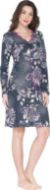 Εικόνα της Jeannette Γυναικείο νυχτικό μπλε φλοράλ.