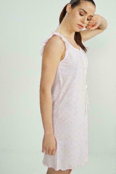 Εικόνα της Vamp Καλοκαιρινό Γυναικείο Νυχτικό Ροζ.