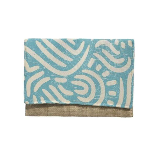 Εικόνα της BLE RESORT COLLECTION ΤΣΑΝΤΑΚΙ/ΦΑΚΕΛΟΣ ΨΑΘΙΝΟ ΜΠΛΕ ΜΕ ΣΧΕΔΙΑ 24Χ1Χ17 5-42-348-0045