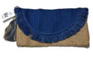 Εικόνα της Ble ΤΣΑΝΤΑΚΙ ΨΑΘΙΝΟ ΜΠΕΖ/ΜΠΛΕ 26X13.5 (100% JUTE) 5-42-770-0003