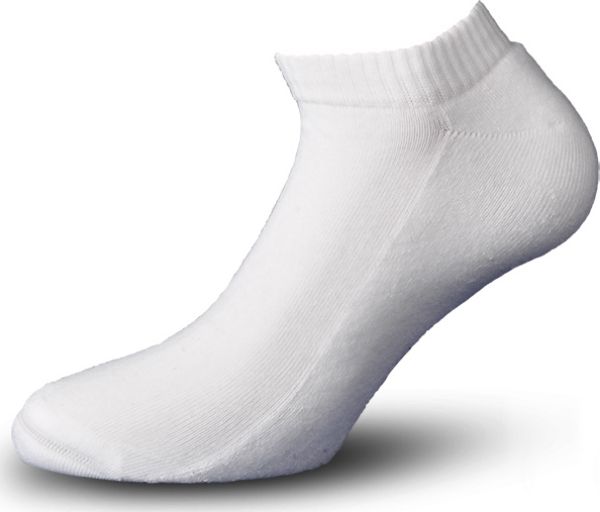 Εικόνα της Walk Ανδρικές Μονόχρωμες Κάλτσες Λευκές W124-01