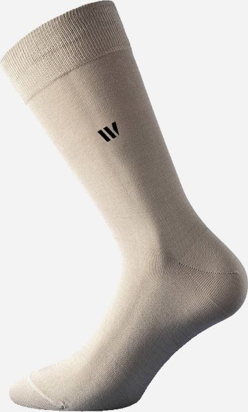 Εικόνα της Walk Ανδρικές Μονόχρωμες Κάλτσες Μπεζ W1021-19
