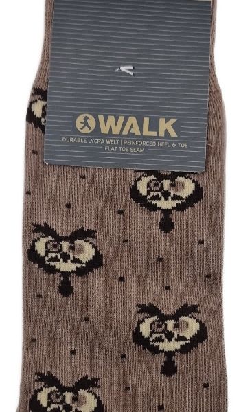 Εικόνα της Walk Ανδρικές Κάλτσες Καφέ W1064-31-65