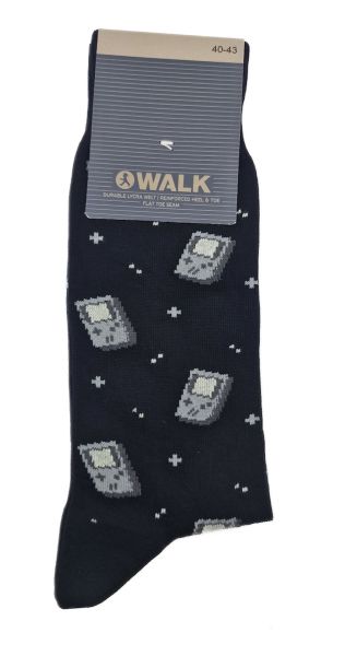 Εικόνα της Walk Ανδρικές Κάλτσες Μαυρο W1064-32-02