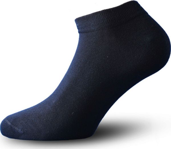 Εικόνα της Walk Βαμβακερές Ανδρικές Μονόχρωμες Κάλτσες Μπλε.