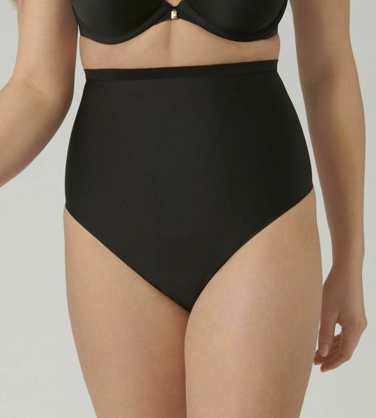 Εικόνα της Triumph Shape Smart Highwaist String Μαύρο (Light Shaping).