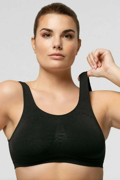 Εικόνα της Pompea μαύρο μπουστάκι.